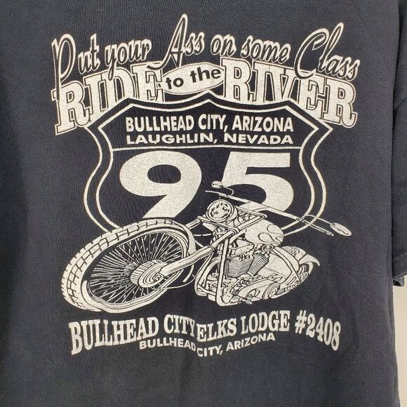 Fruit of the Loom "Ride to the River" Bullhead, Az to Laughlin, NV Size XL - Picture 10 of 11
